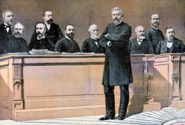 Przednia ławka rządu francuskiego, 1891