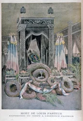 Śmierć Louisa Pasteura, francuskiego chemika, 1895