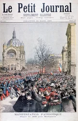 Wyjazd wojsk francuskich na Madagaskar, Paryż, 1895