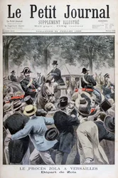 Odejście Emila Zoli z Wersalu, 1898