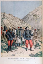 Mundury francuskich sił ekspedycyjnych na Madagaskarze, 1895