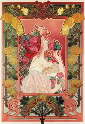 Zapach róży, ok. 1890 (olej na płótnie)