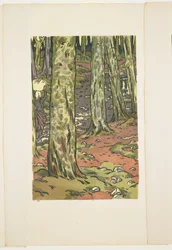 Mycie pod drzewami, Loguivy