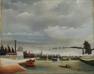 Brzeg Sekwany. 1898