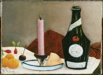Różowa świeca
