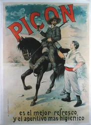 Plakat reklamujący „Picon”, hiszpański aperitif
