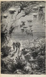 Ilustracja do „20 000 lig podmorskich” autorstwa Juliusza Verne’a