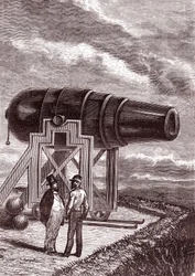 Gigantyczny pistolet Columbiad Rodmar