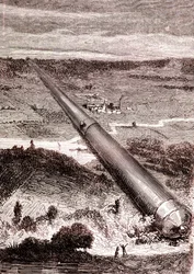 Gigantyczny kosmiczny pistolet J. T. Mastona, „Od Ziemi do Księżyca” Juliusza Verne’a