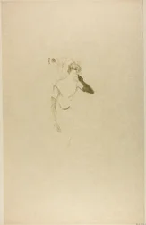 Yvette Guilbert, w Colombine w Pierrot