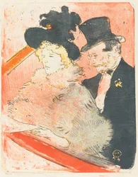 Na koncercie Concert Au, 1896.