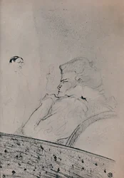 Brandes w swojej garderobie, ok.1895, 1946