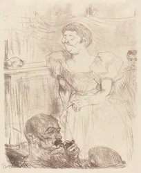 Di Ti Fellow - Anglicy w Cafe-Concert Di Ti Fellow - Anglaise au Café-Concert, 1898.