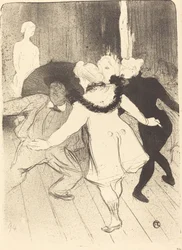 Folies-Bergere: Cenzorzy M. Prudhomme Folies-Bergere: Les pudeurs de..., 1893.