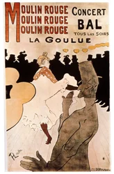 La Goulue w Moulin Rouge, 1892.