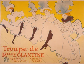 Trupa panny Églantine, 1895-1896