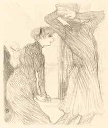 Lugne Poe i Baldy w Nad ludzkimi siłami Lugne Poe i Baldy w..., 1894.