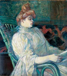 Madame Marthe X. w Bordeaux – Toulouse Lautrec, Henri, de (1864-1901)