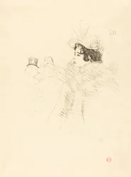 Miss May Belfort w barze irlandzkim i amerykańskim, rue Royale (Miss Belfort Belfort w barze irlandzkim i amerykańskim, Rue Royale)