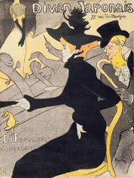 Plakat reklamujący „Japońska Dywan”, 1892