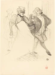 Rejane i Galipaux w Madame Sans-Gêne Réjane i Galipaux w Madame..., 1894.