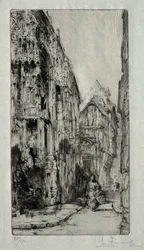 Saint-Etienne des Tonneliers w Rouen