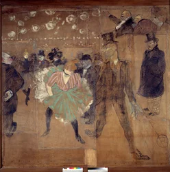 Znak dla domu Goulue (Weber Louise dit La Goulue
