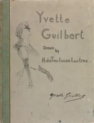 Yvette Guilbert-angielska seria: Okładka, 1898.