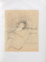 Yvette Guilbert-angielska seria: W kleju, 1898.