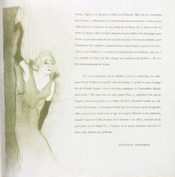 Yvette Guilbert-francuska seria: nr 16, 1894.