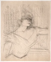 Yvette Guilbert: W kleju, 1898.
