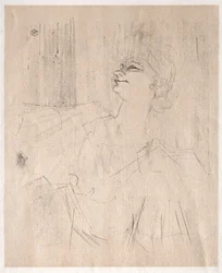Yvette Guilbert: w Ménilmontant, z Bruant, 1898.