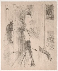 Yvette Guilbert: Na scenie, 1898.
