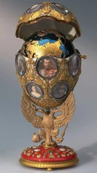 Tercentenary of Romanoffs House Egg, 1913