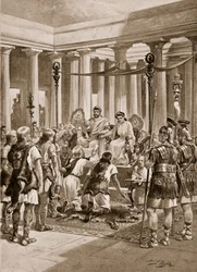 „Jęki Brytów”, ilustracja z „Historii narodu”