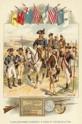 Flagi, mundury, waluta i broń rewolucji (kolor lito)