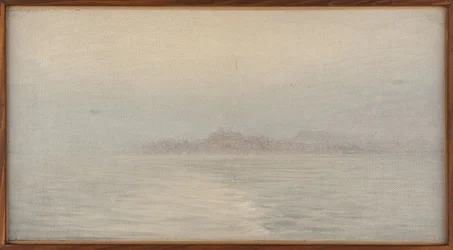 Mgła na morzu, ok. 1911 (olej na płótnie)