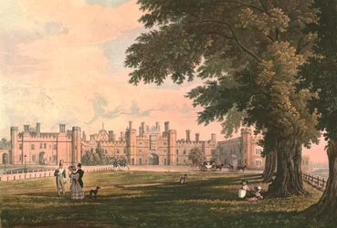 Pałac Hampton Court, c1827.