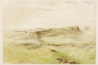 Bercovici, ok. 1848 (ołówek i akwarela na papierze)