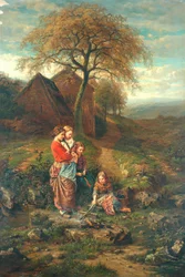 Jesień w Ardenach, 1857