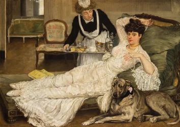 Piękna dziewczyna, 1902.