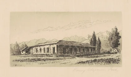 Dom Aguirre Santa Barbara, ok. godz. 1880.