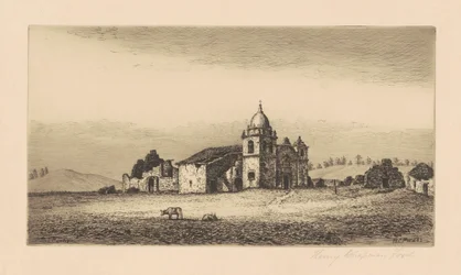 Misja San Carlos Borromeo, 1883.