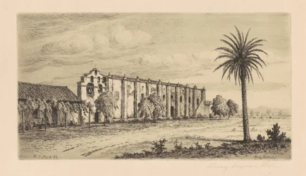 Misja San Gabriel Archangel, 1883.