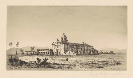 Misja San Luis Rey de Francia, 1883.