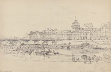 Mennica, Pont des Arts i Institut de France w Paryżu