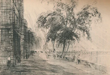 Ze wszystkich ulic Paryża najciekawsza jest Sekwana, ok. 1927, 1927