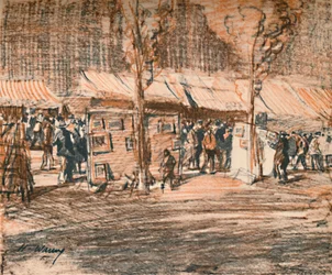 Targi Daub Potworna wyprzedaż staroci, c1927, 1927