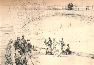 Pierwszą drogą paryską była jej rzeka, ok. 1927, 1927