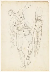 Studia figur (rekto i verso)